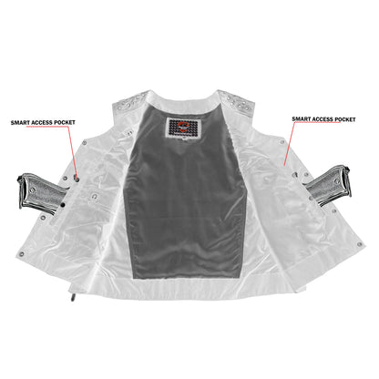 Valkyrie Women's Leather Motorcycle Vest