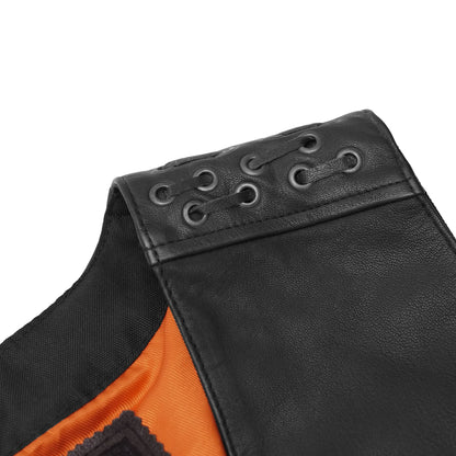 Valkyrie Women's Leather Motorcycle Vest