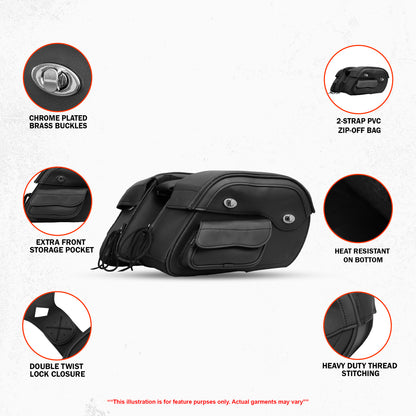DS300 Two Strap Saddle Bag