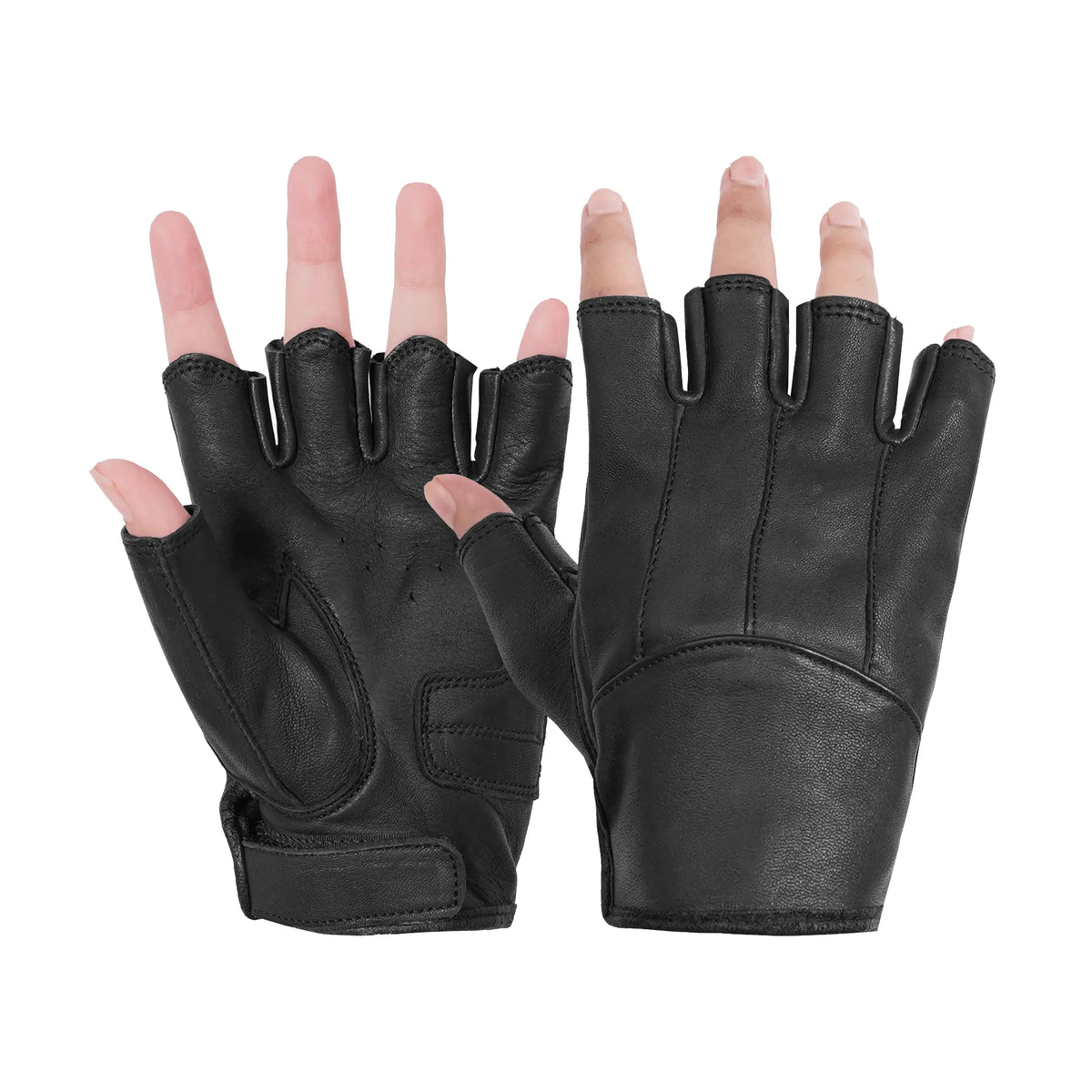 DS3 Women's Tough Deer Skin Fingerless Glove