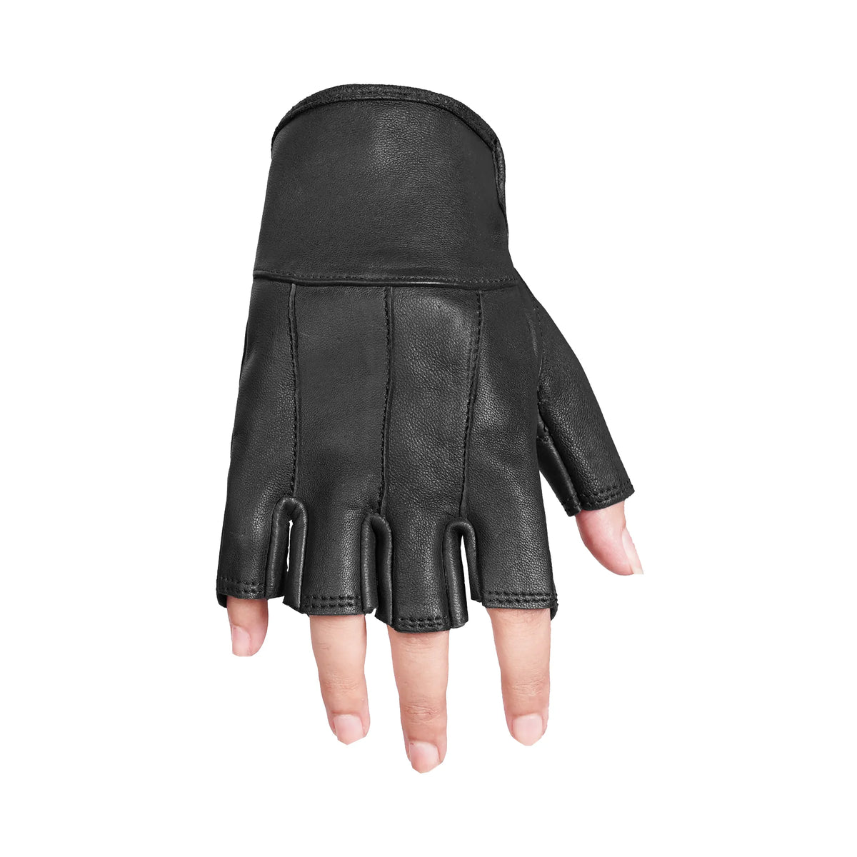 DS3 Women's Tough Deer Skin Fingerless Glove