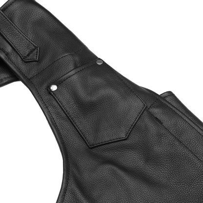 DS400 Unisex Basic Coin Pocket Leather Chaps