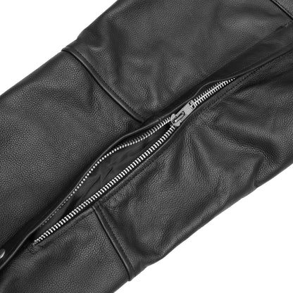DS400 Unisex Basic Coin Pocket Leather Chaps