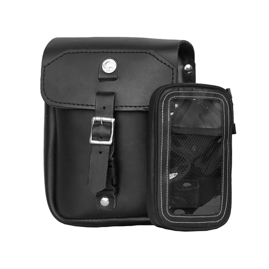 DS4020 Premium Leather Large Tool Bag for Sissybar