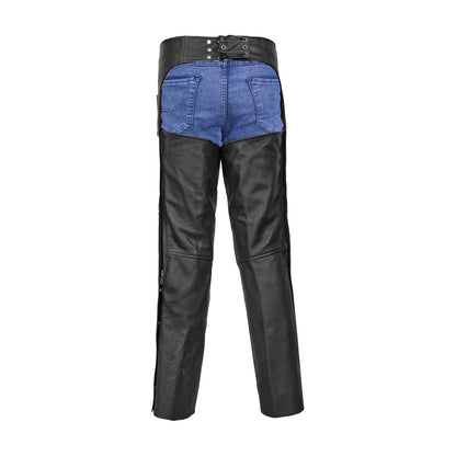 Iron Belle™ Unisex Motorcycle Leather Chaps