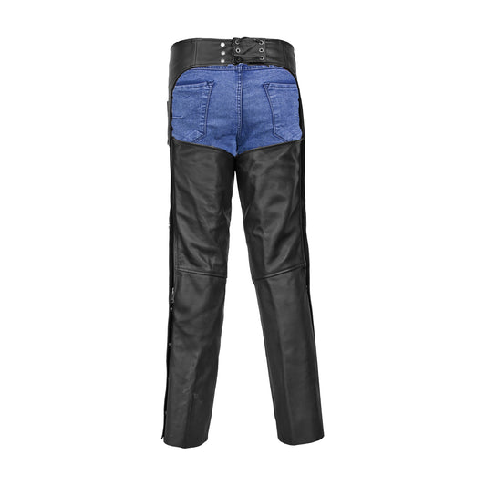 Iron Belle™ Unisex Motorcycle Leather Chaps