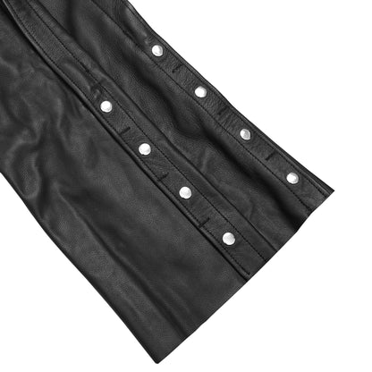Iron Belle™ Unisex Motorcycle Leather Chaps