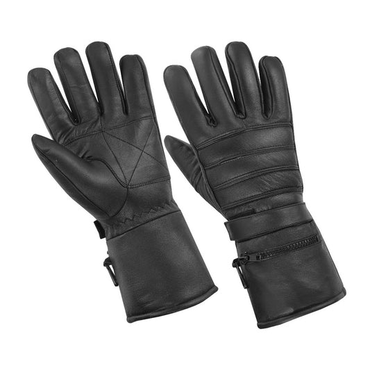 Freehand Men's Gauntlet Motorcycle Gloves