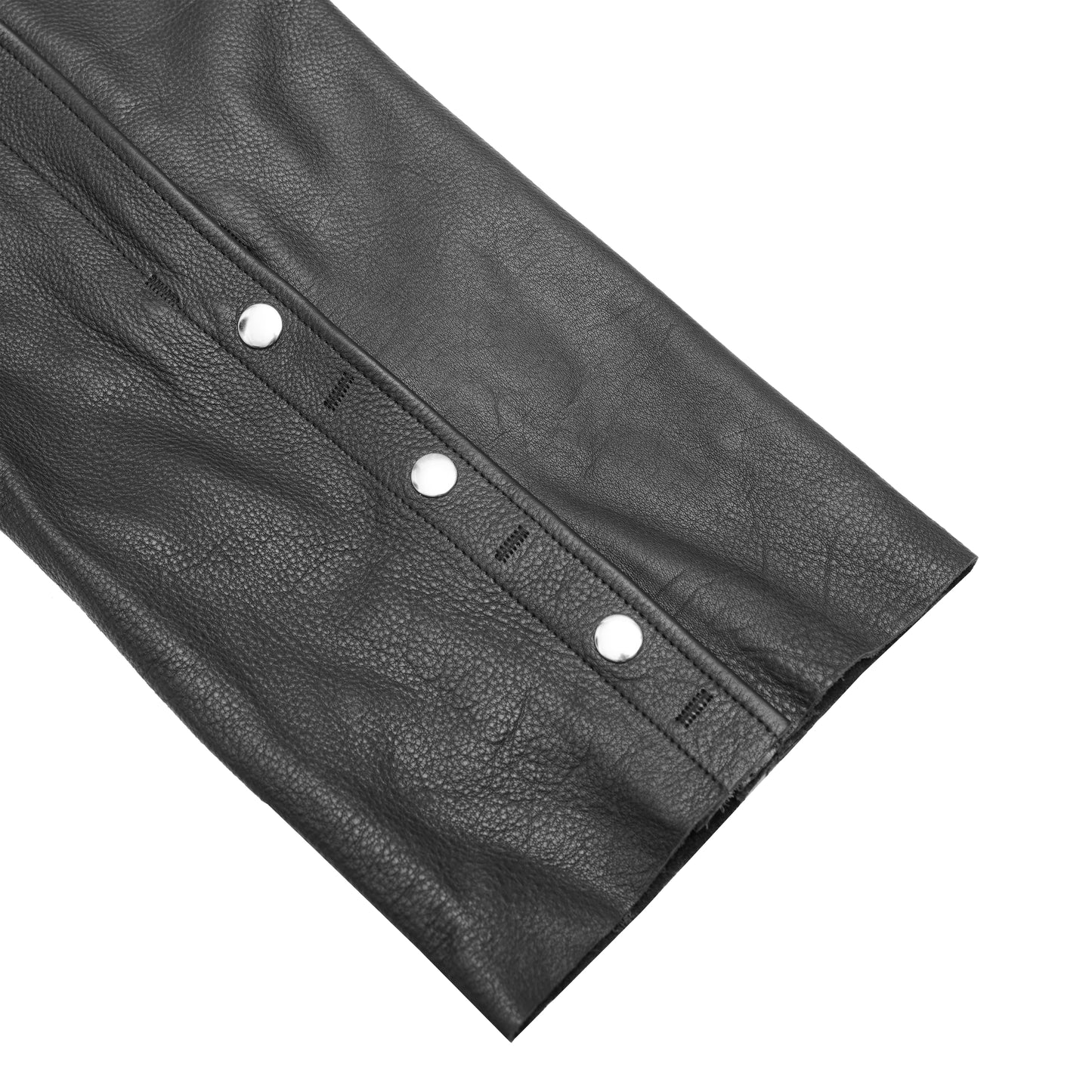 DS447TALL Tall Classic Leather Chaps with Jeans Pockets