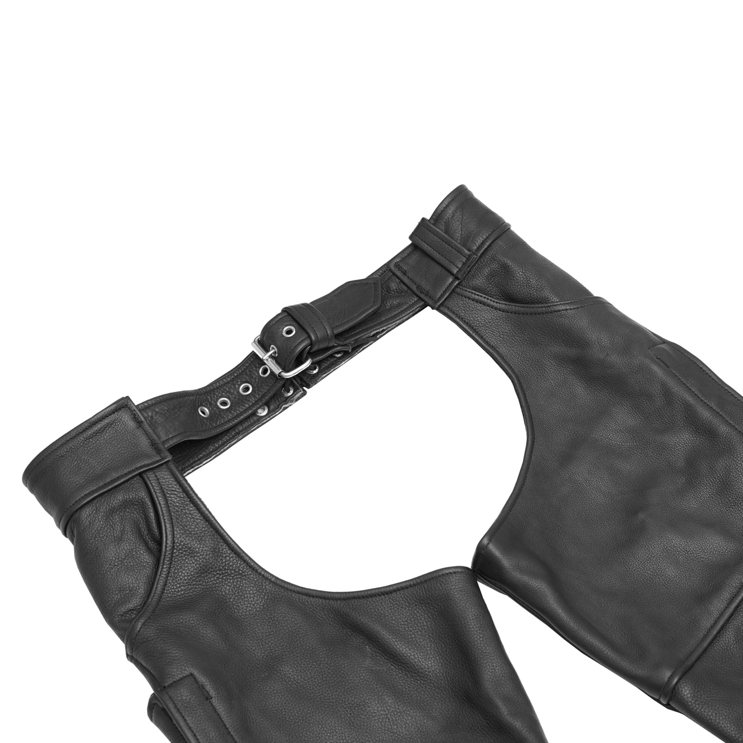 DS447TALL Tall Classic Leather Chaps with Jeans Pockets