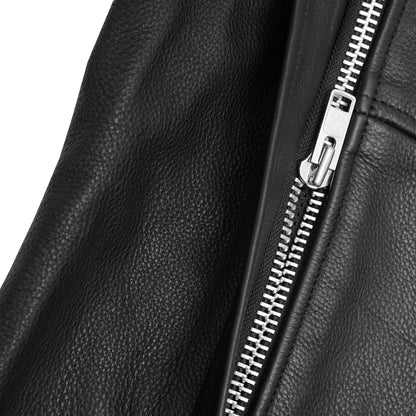 DS447TALL Tall Classic Leather Chaps with Jeans Pockets