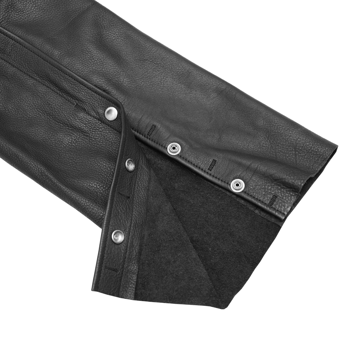 DS447TALL Tall Classic Leather Chaps with Jeans Pockets