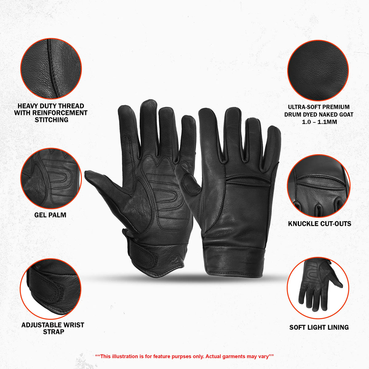 Classic Cruiser - Men's Lightweight Gloves