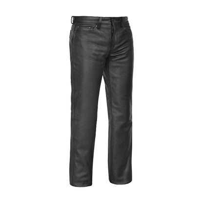 Twin Thunder Men's Motorcycle Leather Pants