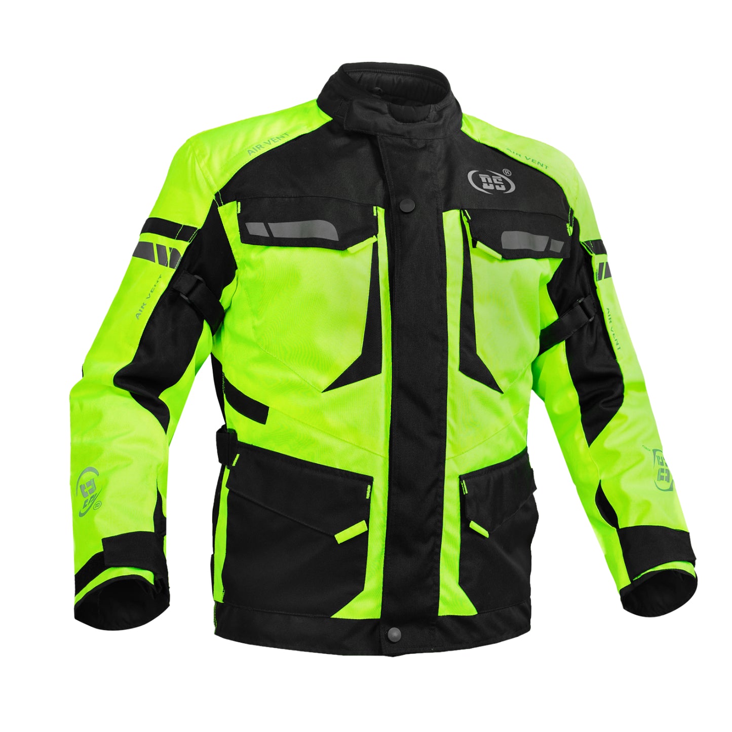 DS4616 Advance Touring Textile Motorcycle Jacket for Men - Hi-Vis