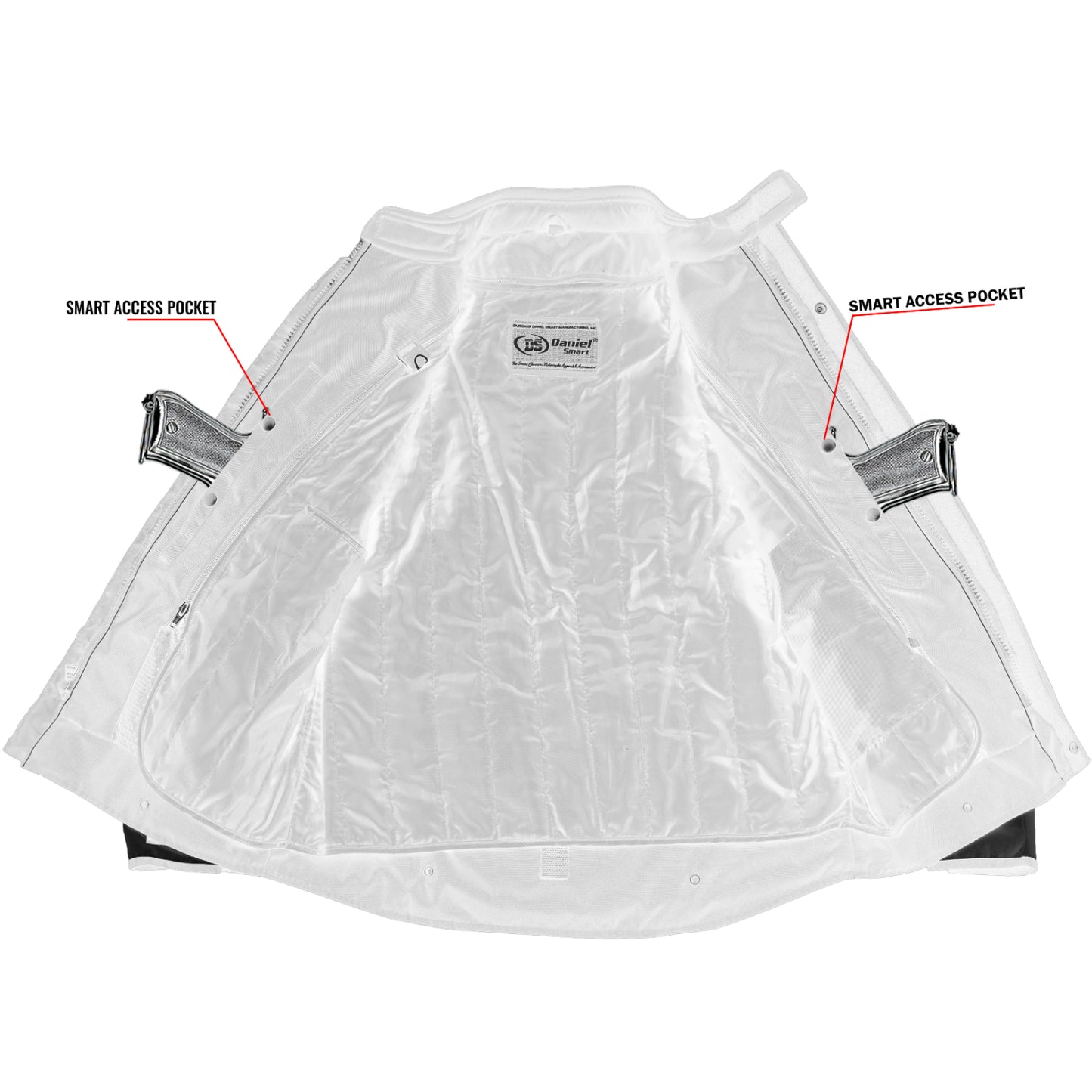 DS4616 Advance Touring Textile Motorcycle Jacket for Men - Hi-Vis