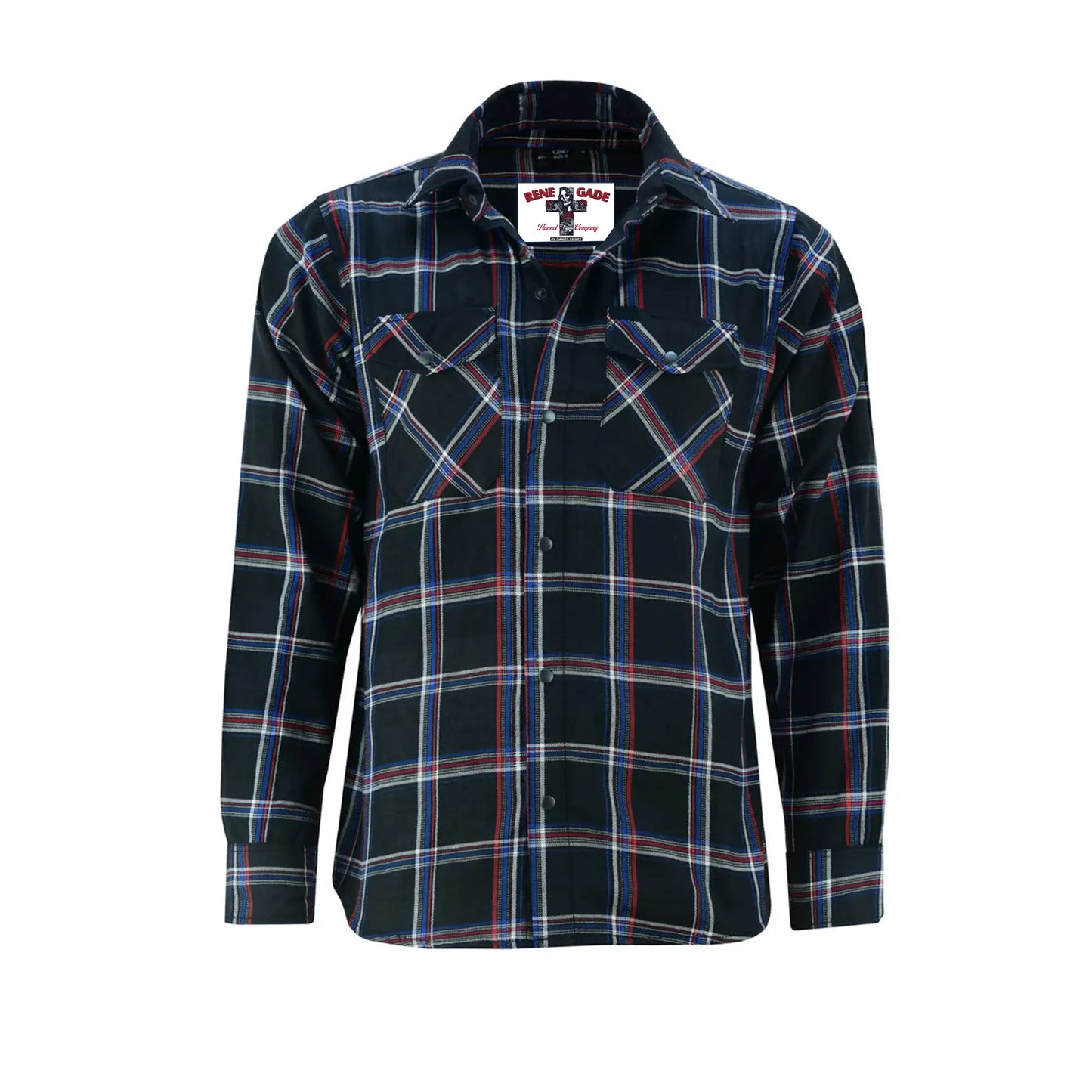 DustTrail - Men's Motorcycle Flannel Shirt