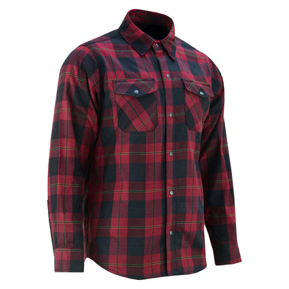 Flannel Shirt - Red and Black LVAD Gear Flannel