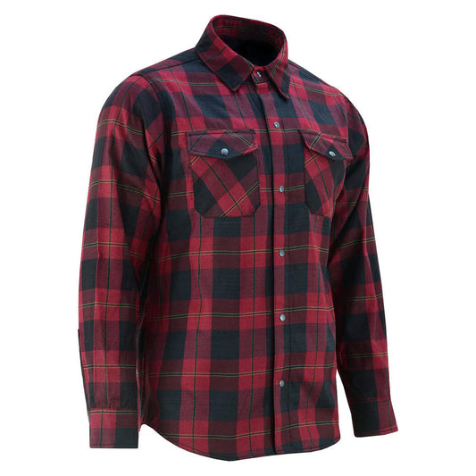 Flannel Shirt - Red and Black LVAD Gear Flannel