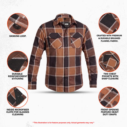 Whiskey Run - Men’s Flannel Shirt