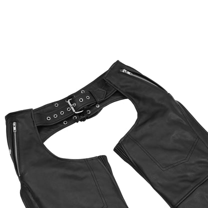 DS476 Unisex Double Deep Pocket Thermal Lined Chaps