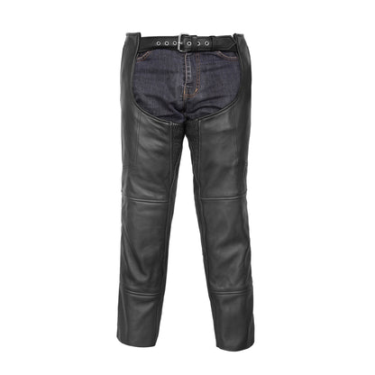 Nightshade Rider Unisex Motorcycle Leather Chaps