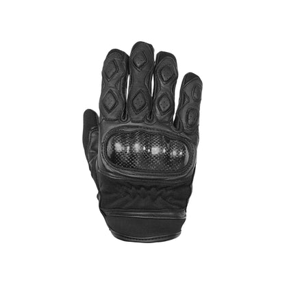DS55BK Leather/ Textile Sporty Glove