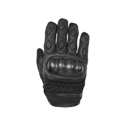 DS55BK Leather/ Textile Sporty Glove