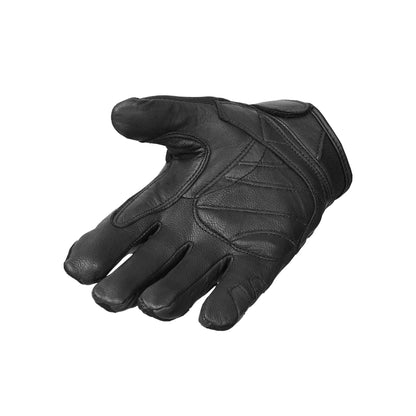 DS55BK Leather/ Textile Sporty Glove