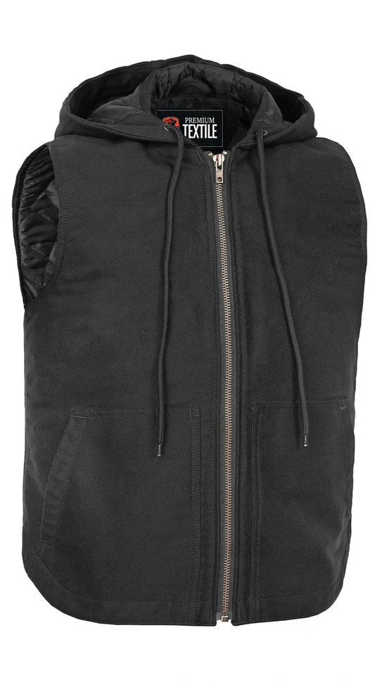 DS670 Strive - Men’s Textile Vest Hoodie