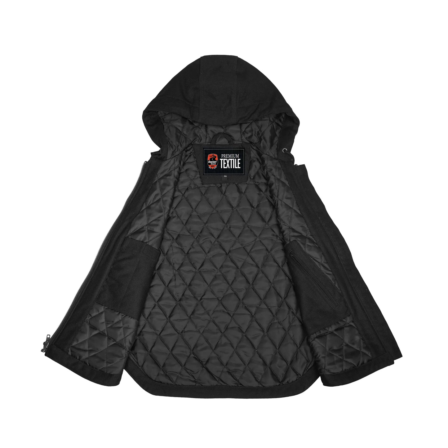 DS670 Strive - Men’s Textile Vest Hoodie