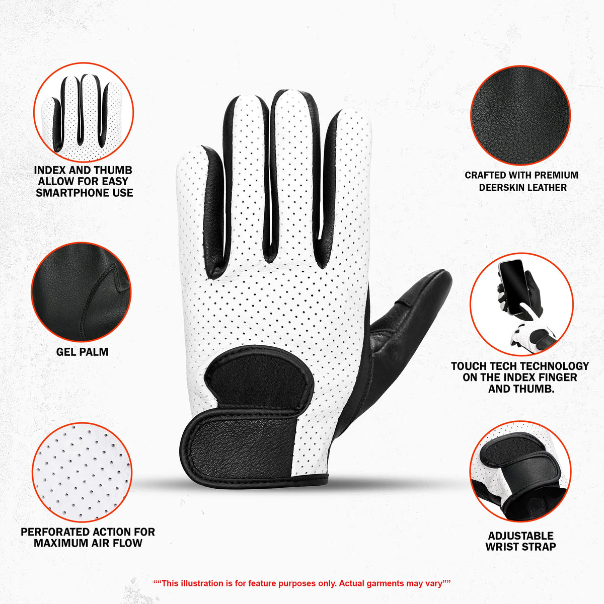 Airflex Men’s Deerskin Gloves