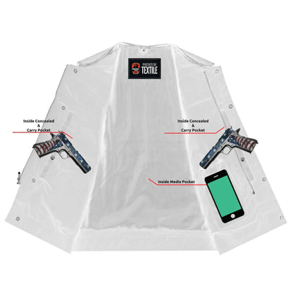 DS687 Concealed Snap Closure, Textile Material, W/O Collar & Hidden Z
