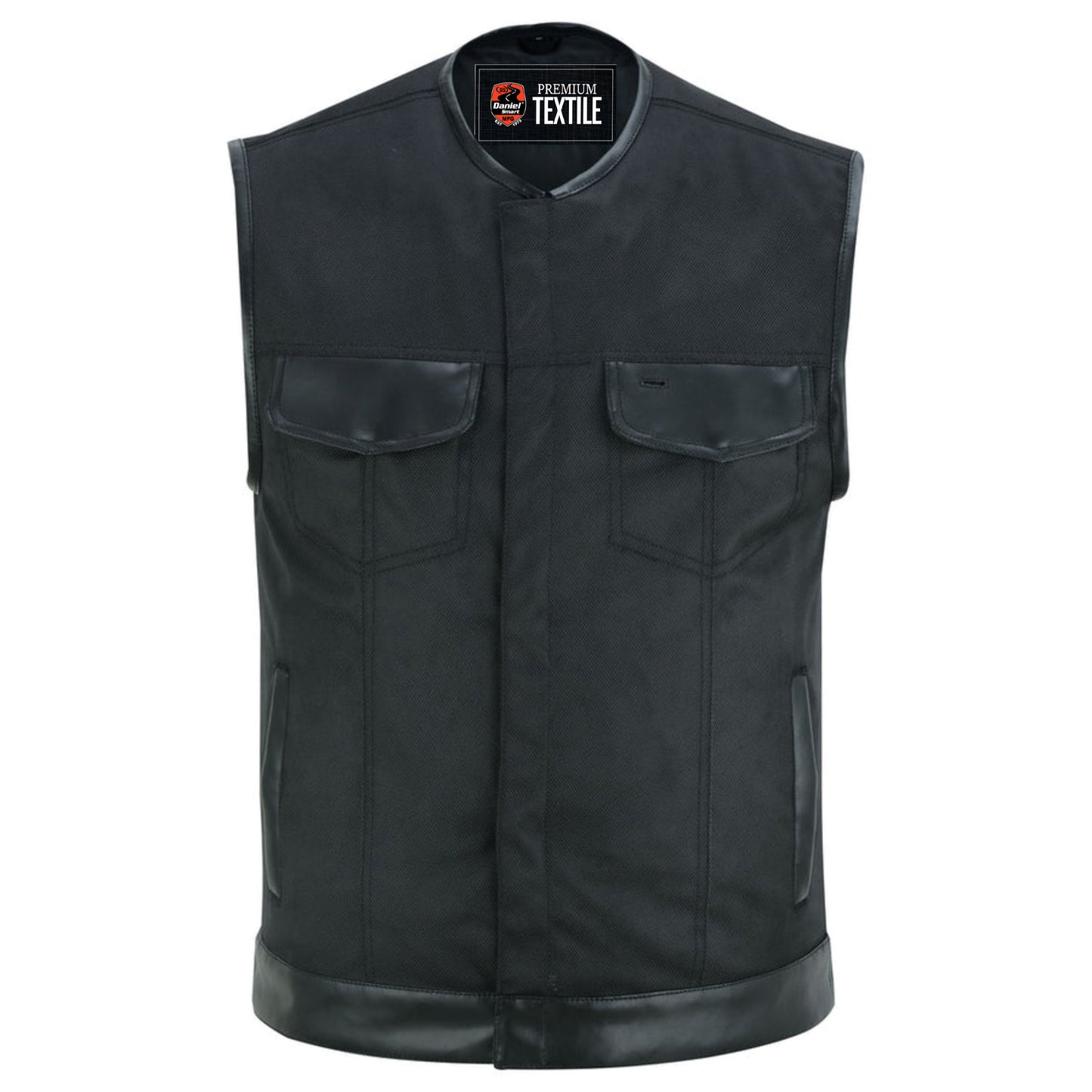 DS687 Concealed Snap Closure, Textile Material, W/O Collar & Hidden Z