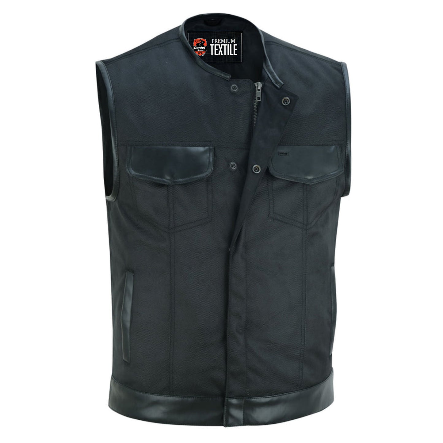 DS687 Concealed Snap Closure, Textile Material, W/O Collar & Hidden Z