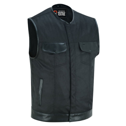 DS687 Concealed Snap Closure, Textile Material, W/O Collar & Hidden Z