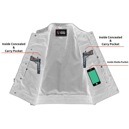 Fierce™ Men's Textile Motorcycle Vest