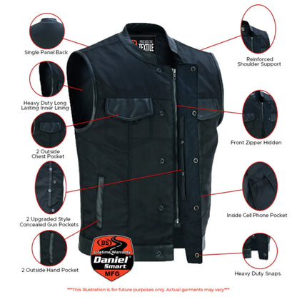 Fierce™ Men's Textile Motorcycle Vest