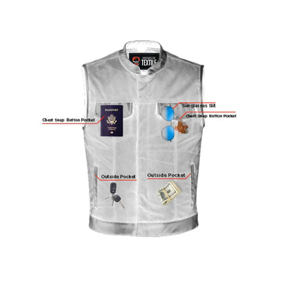 Fierce™ Men's Textile Motorcycle Vest