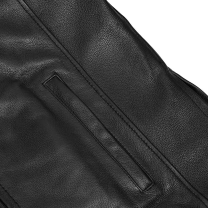 Blizzard™ Men's Leather Motorcycle Jacket
