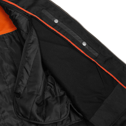 Blizzard™ Men's Leather Motorcycle Jacket