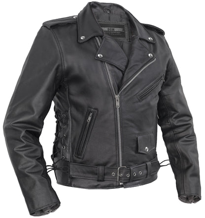 DS711 Magno™ Men's Leather Motorcycle Jacket