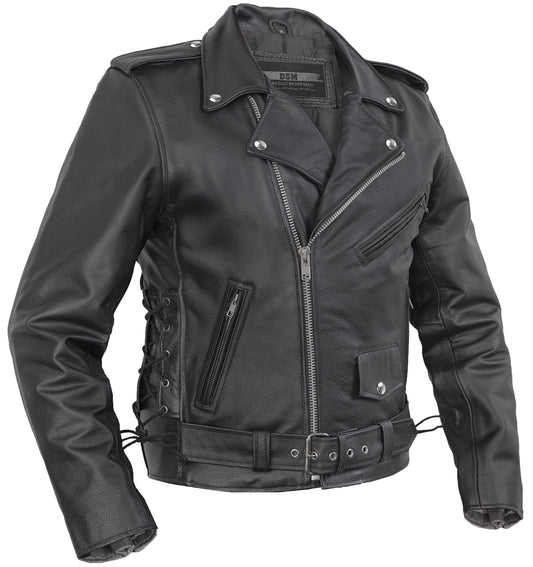 Magno™ Men's Leather Motorcycle Jacket