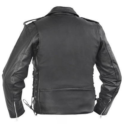 DS711 Magno™ Men's Leather Motorcycle Jacket