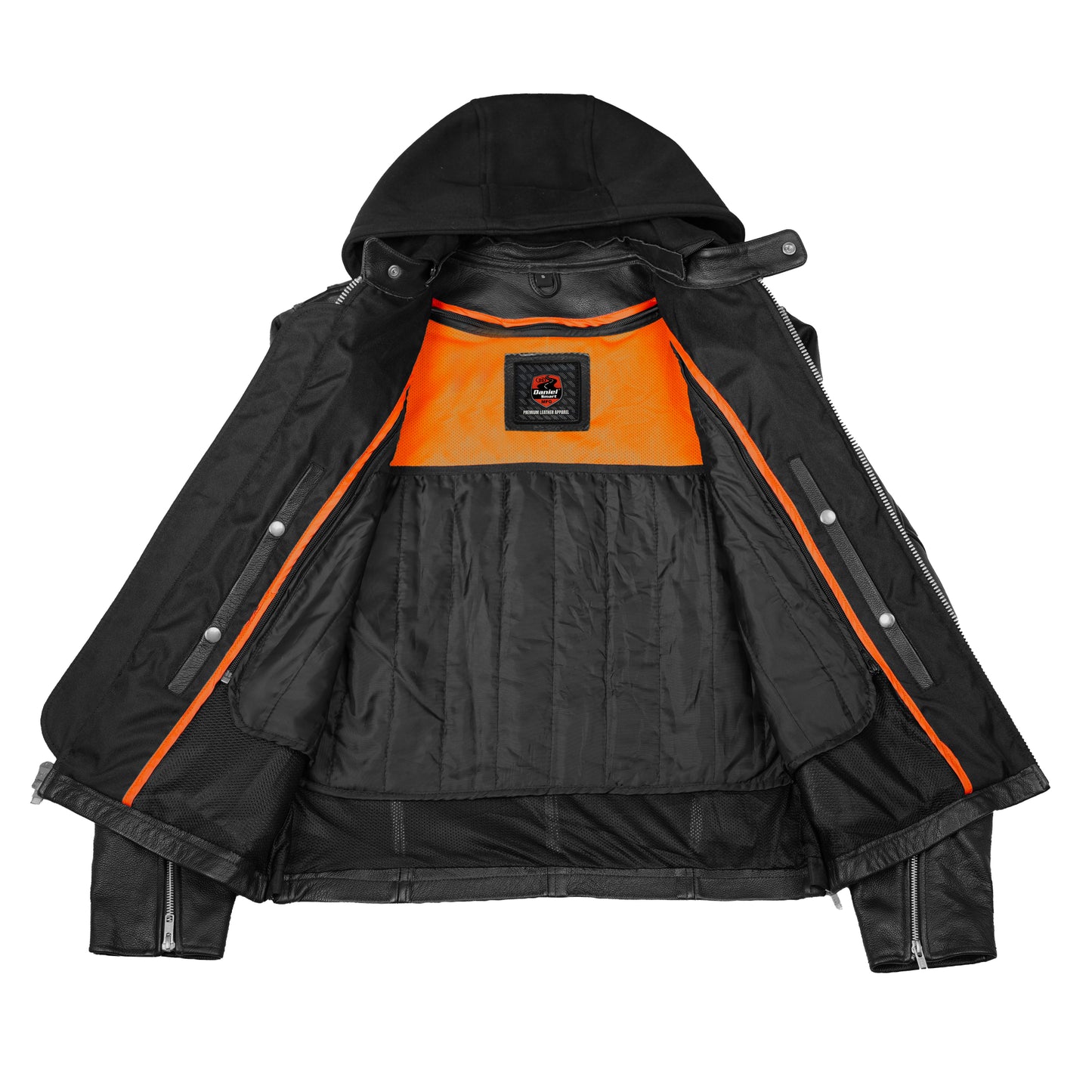 Stormhawk™ Men's Leather Motorcycle Jacket