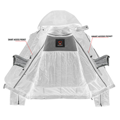 Stormhawk™ Men's Leather Motorcycle Jacket