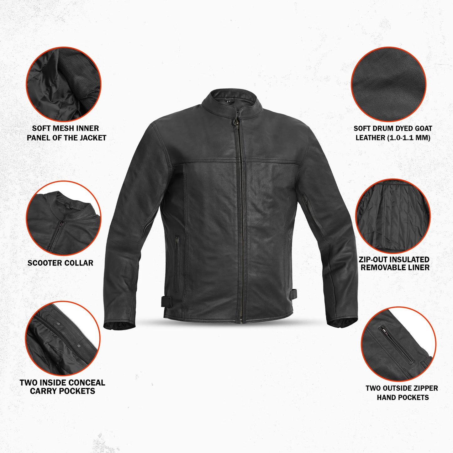 DS718 Men's Scooter Jacket