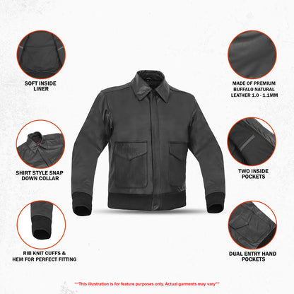 Strata Core - Men’s Leather Motorcycle Jacket