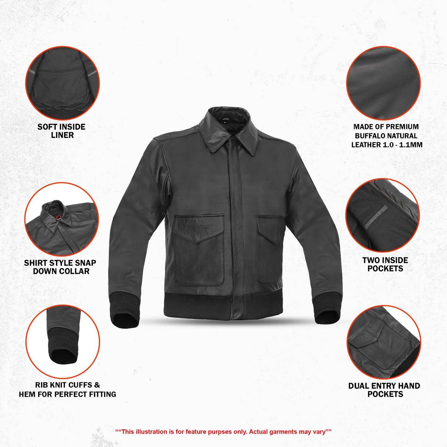 Strata Core - Men’s Leather Motorcycle Jacket