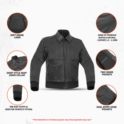Strata Core - Men’s Leather Motorcycle Jacket